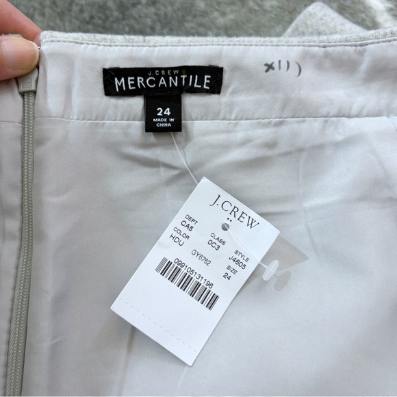 NWT J. Crew Pencil Skirt Double Serge Wool - Picture 4 of 11